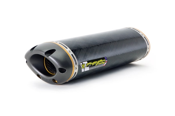 Two Brothers Honda CBR600RR '03-04 M5 Carbon Fiber Slip On Exhaust