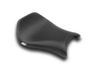 Luimoto Black Carbon Fiber Look Seat Cover – Fits Ducati 748 Monoposto – Marine Vinyl