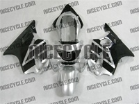 Honda CBR 600 F4 Silver/Black OEM Style Fairings