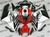 Honda CBR 1000RR OEM Style Red/White Fairings