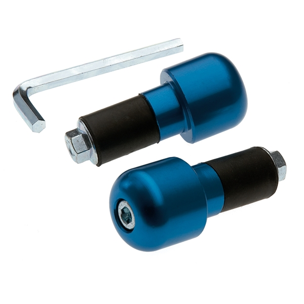 Polished Billet Aluminum Handlebar Ends For Kawasaki Ninja ZX-6R