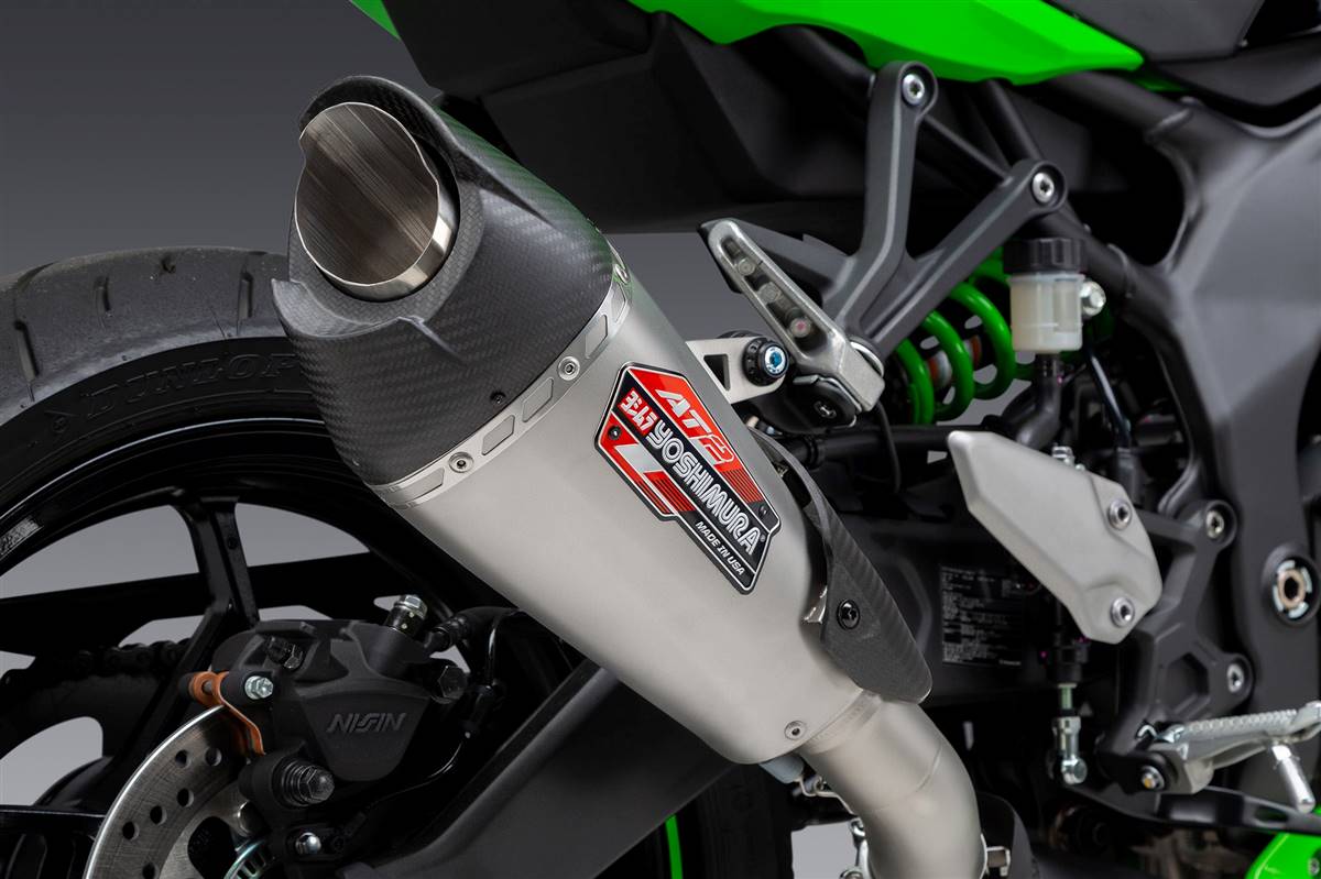 Yoshimura ZX4RR 23 24 AT2 Stainless Slip On Exhaust