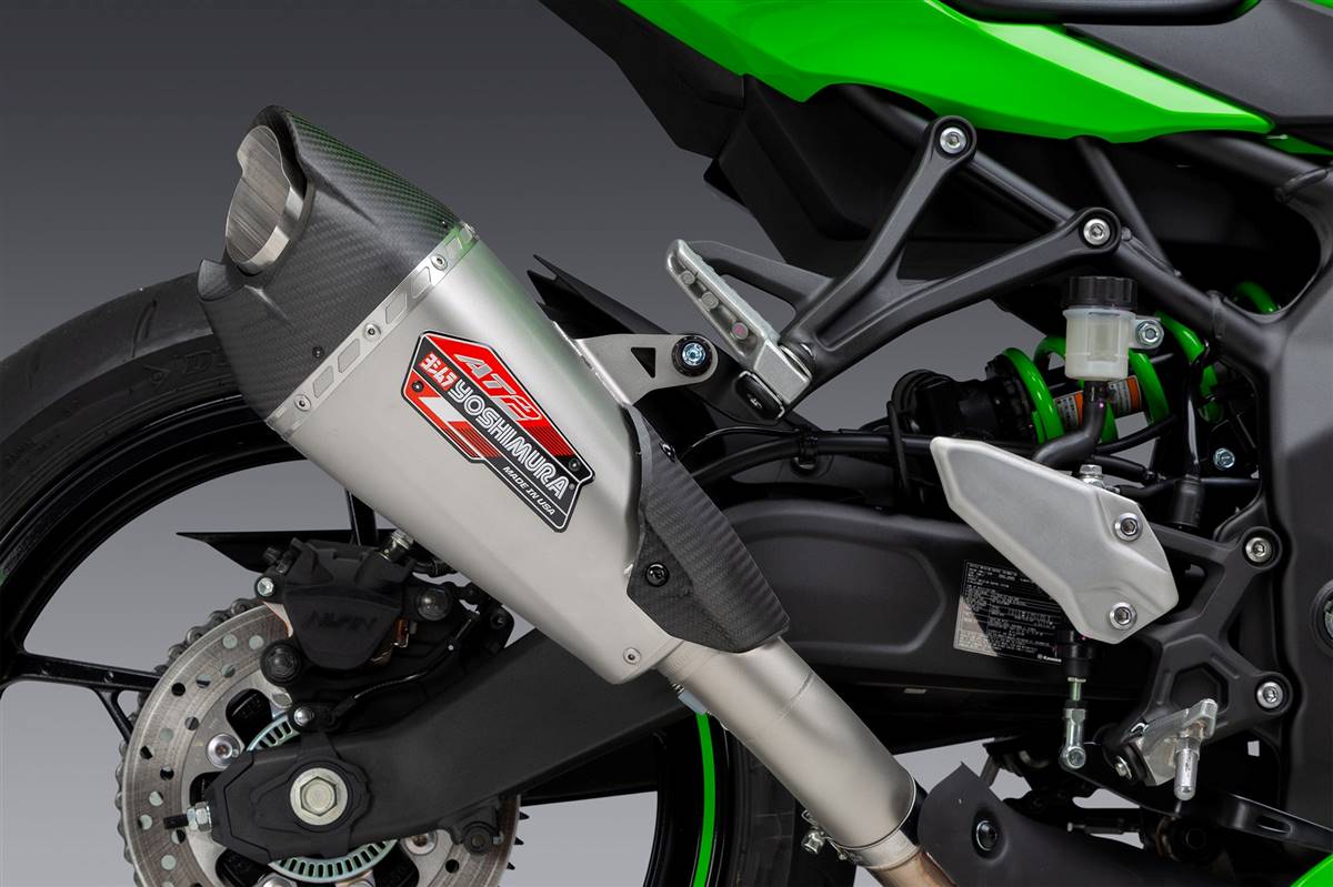 Yoshimura ZX4RR 23 24 AT2 Stainless Slip On Exhaust