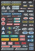 Sportbike Sponsor Decals