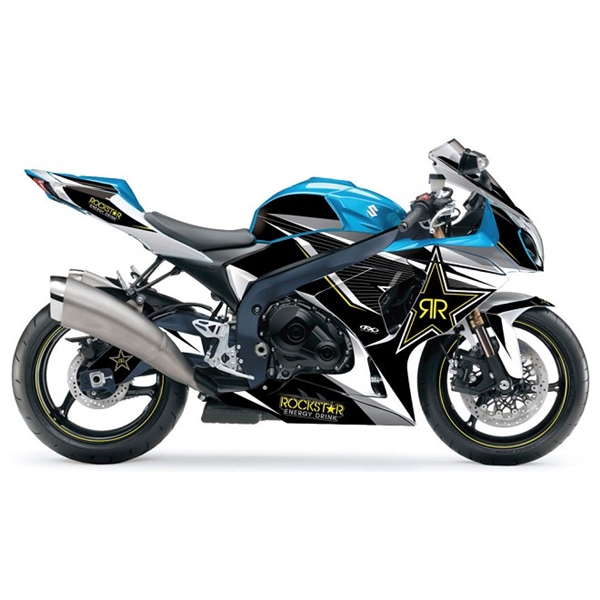 2000 - 2009 SUZUKI DRZ 110 DRZ110 GRAPHICS STICKER DECA ROCKSTAR MAKITA DECALS e