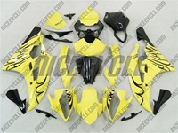 Yamaha YZF-R6 Yellow Fairings