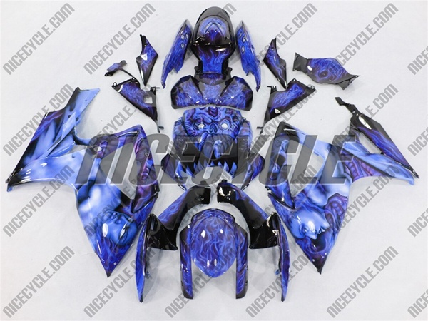 thumbnail image 2 of ZXMT ABS Injection Fairing Kit For Suzuki GSXR600/750 2006-2007 K6 - Unpainted, 24-Piece Set, Pre-Drilled 2 of 5