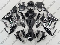 Yamaha YZF-R6 FIAT Black Fairings