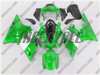 Yamaha YZF-R1 Metallic Green/White Fairings