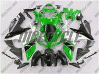 Yamaha YZF-R1 Green/White/Black Fairings