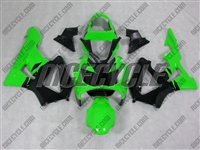 Green/Black Honda CBR929RR Motorcycle Fairings