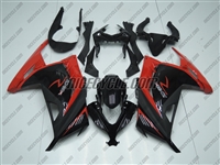 Kawasaki Ninja 300 Red/Black Fairings