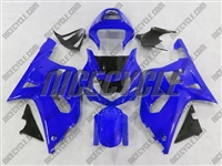 Solid Blue Suzuki GSX-R 600 750 Fairings