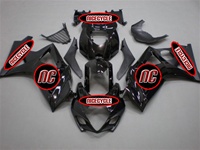 Black Suzuki GSX-R 1000 Fairings