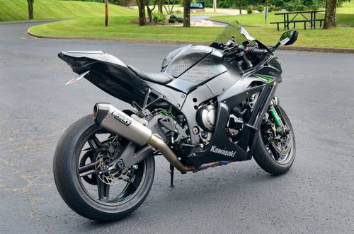 Two Brothers Kawasaki ZX-10R '06-07 M2 Black Series Polished