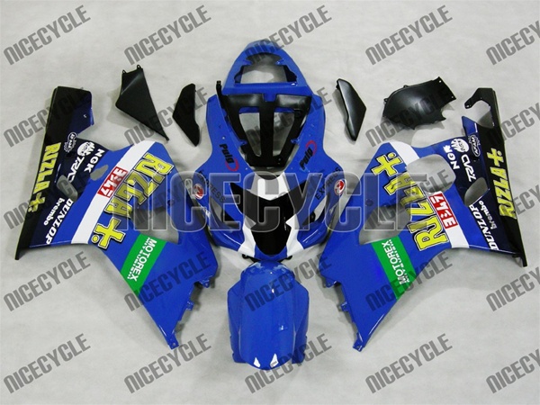Motorcycle Fairings Kit - 2004-2005 Suzuki GSXR 600 750 Rizla Fairings ...