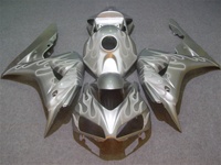 Honda CBR1000RR Silver Flame Fairings