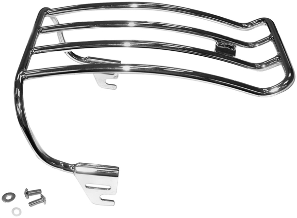 Chrome F.Harley Luggage Carrier for Single Seat Davidson Softail 84-96