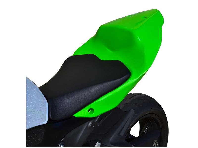 Kawasaki ZX6R (13-17') Fiberglass Race Tail Section - Green
