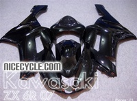 Kawasaki ZX6R Gloss Black Fairings