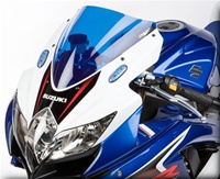 Hotbodies SUZUKI GSX-R600/750 (08-10) GP Windscreen (Dual Radius) - Blue