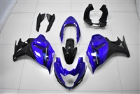 Motorcycle Fairings Kit - 2008-2013 Suzuki GSX 650F Blue/Black Fairings | 650F831