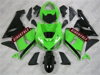 Kawasaki ZX6R Green Racer Bodykits