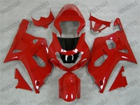 Solid Red GSX-R 600/750 Fairings