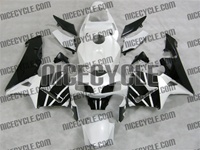 Honda CBR 600RR White/Black OEM Style Fairings