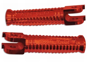 Foot Peg Set Anodized Red for Yamaha Models (product code #A2866R)