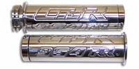 Polished & Engraved Straight Grips for Honda CBR954RR (product code# A2970)