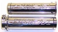 Polished & Engraved Straight Grips for Kawasaki ZX12R (product code# A2972)