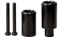 Anodized Black Aluminum Frame Slider Set for Kawasaki ZX-10R (2011-Present) (product code# A4414AB)