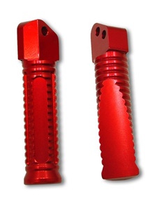 Rear Foot Peg Set, Red - for Honda Models (product code #A4341R)