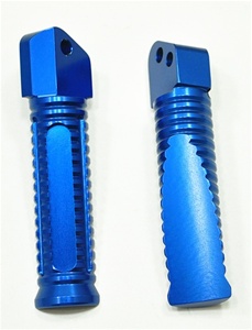 Rear Anodized Blue Foot Peg Set for Yamaha Models (product code #A4342BL)