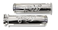 Triple Chromed R6 (99-02) Straight Grips  (product code# CA2946)