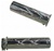 Triple Chromed Straight Grips With Criss Cross Design & Flat Ends for Honda (product code# CA3247)