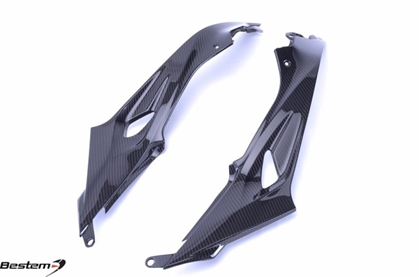 S1000RR 2015-2019 Carbon Fiber Tank Side Fairings Panels 100/% BMW S1000R 2015