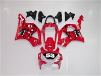 Motorcycle Fairings Kit - 2002-2003  Honda CBR900RR Red Custom Paint Fairings | CP2454