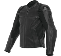 Men's Racing 4 Perforated Leather Jacket Black by Dainese