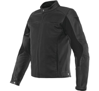 Men's Razon 2 Perforated Leather Jacket Black by Dainese