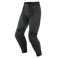 Men's Pony 3 Perforated Leather Pants Black by Dainese