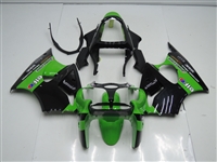 Motorcycle Fairings Kit - 2000-2002 Kawasaki ZX6R  Green/Black Fairings | DSCN6188