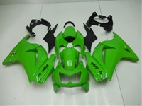 Motorcycle Fairings Kit - 2008-2012 Kawasaki Ninja250R Green Fairings | DSCN6617