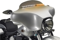 Harley '96-'13 LED Turn Signal Windshield Trim