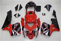 2003-2004 Honda CBR600F5 Red Black Fairings | F503048