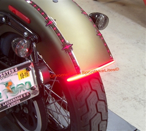 Harley Softail Slim LED Fender Brake Signal Bar