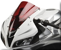 Hotbodies HONDA CBR600RR (07-2012) GP Windscreen (Dual Radius) - Transparent Red
