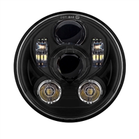 Black 5 3/4" LED Harley Daymaker Style Headlight V2