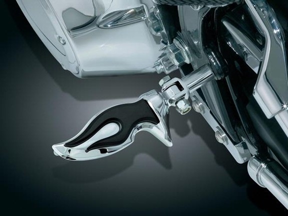 Kuryakyn ISO WIng Front Foot Peg & Adapter Kit Honda VTX1800C/F 